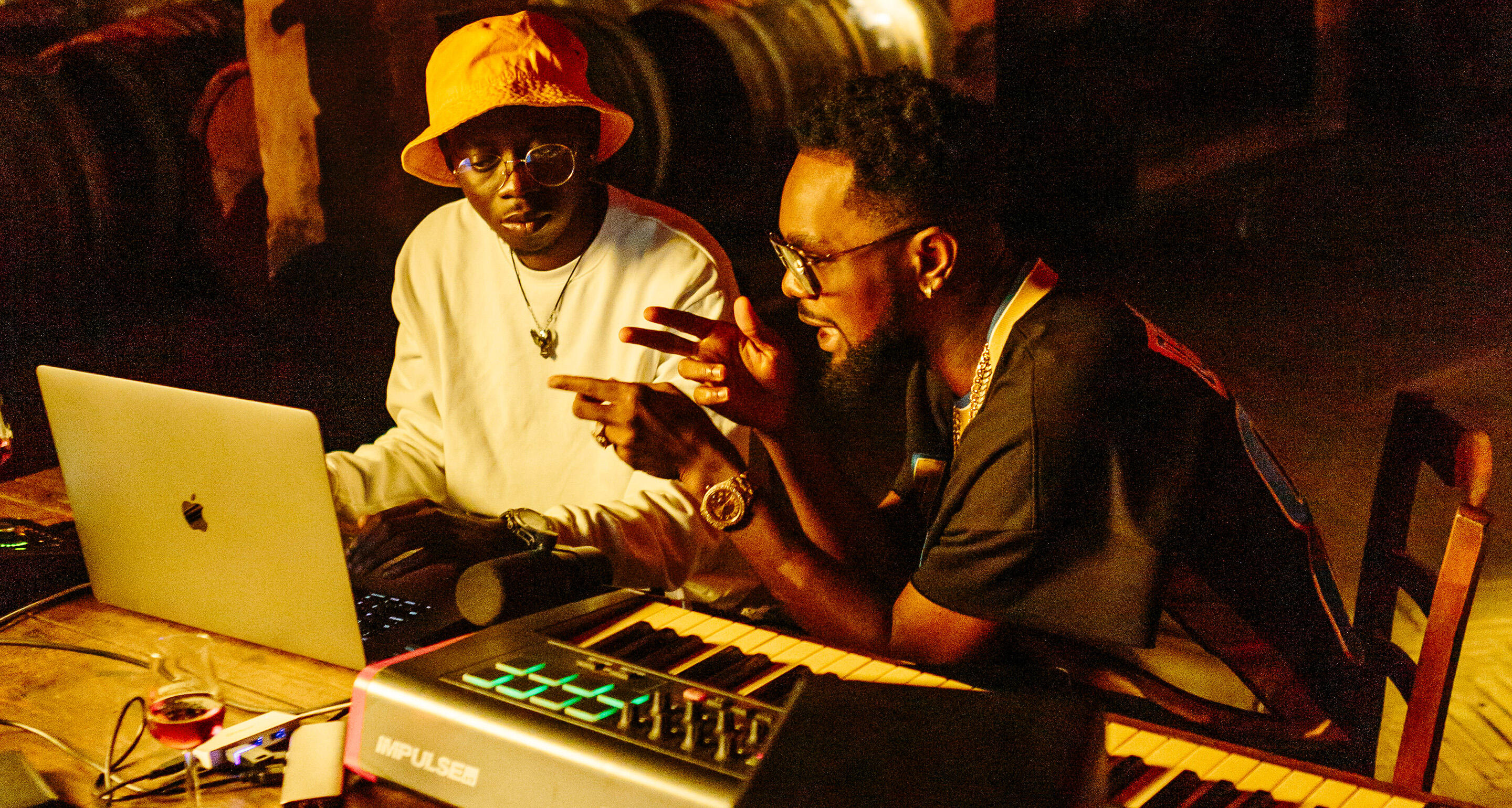 Patoranking session in Cognac