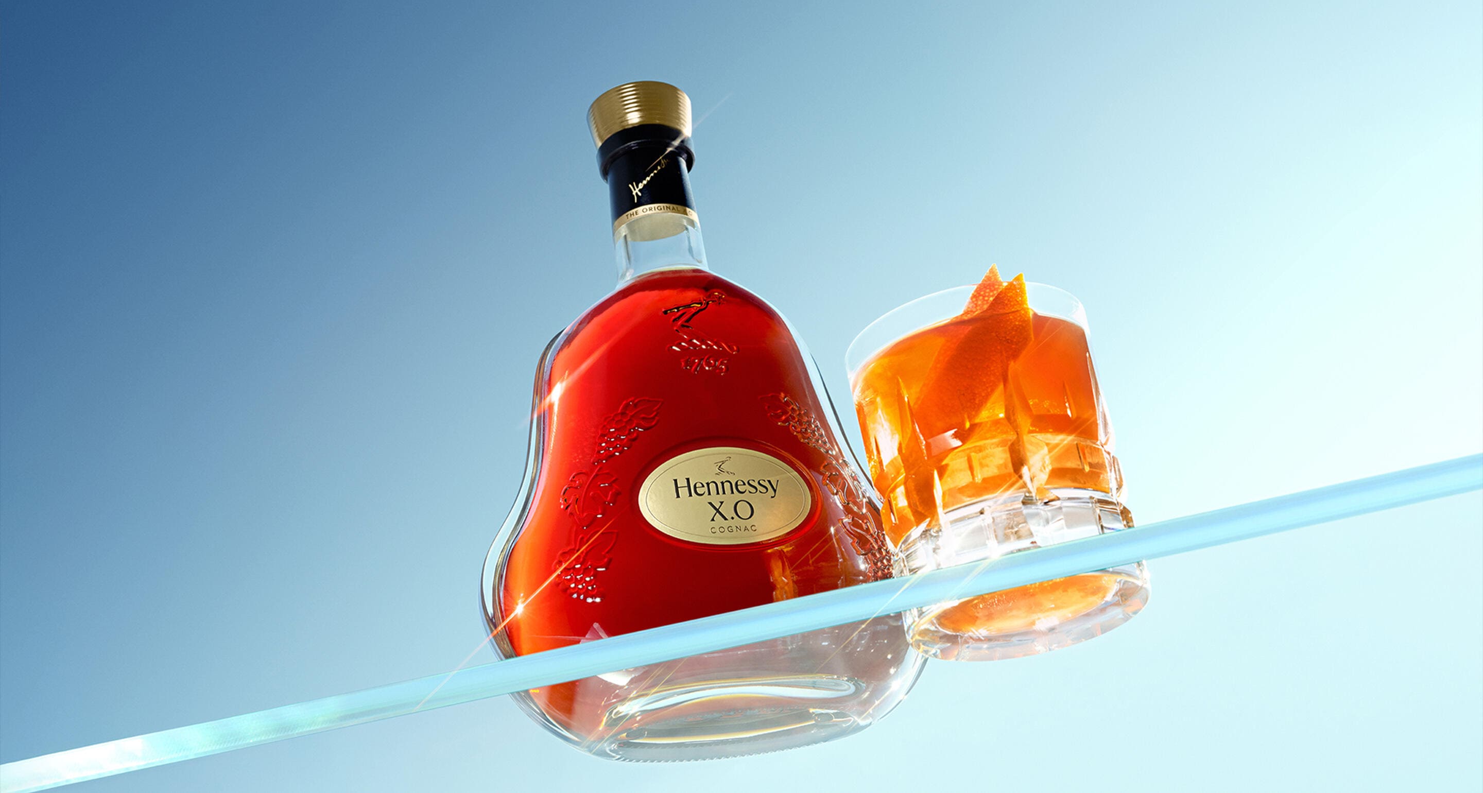X.O cognac Hennessy 75 cl 40% with box | Hennessy