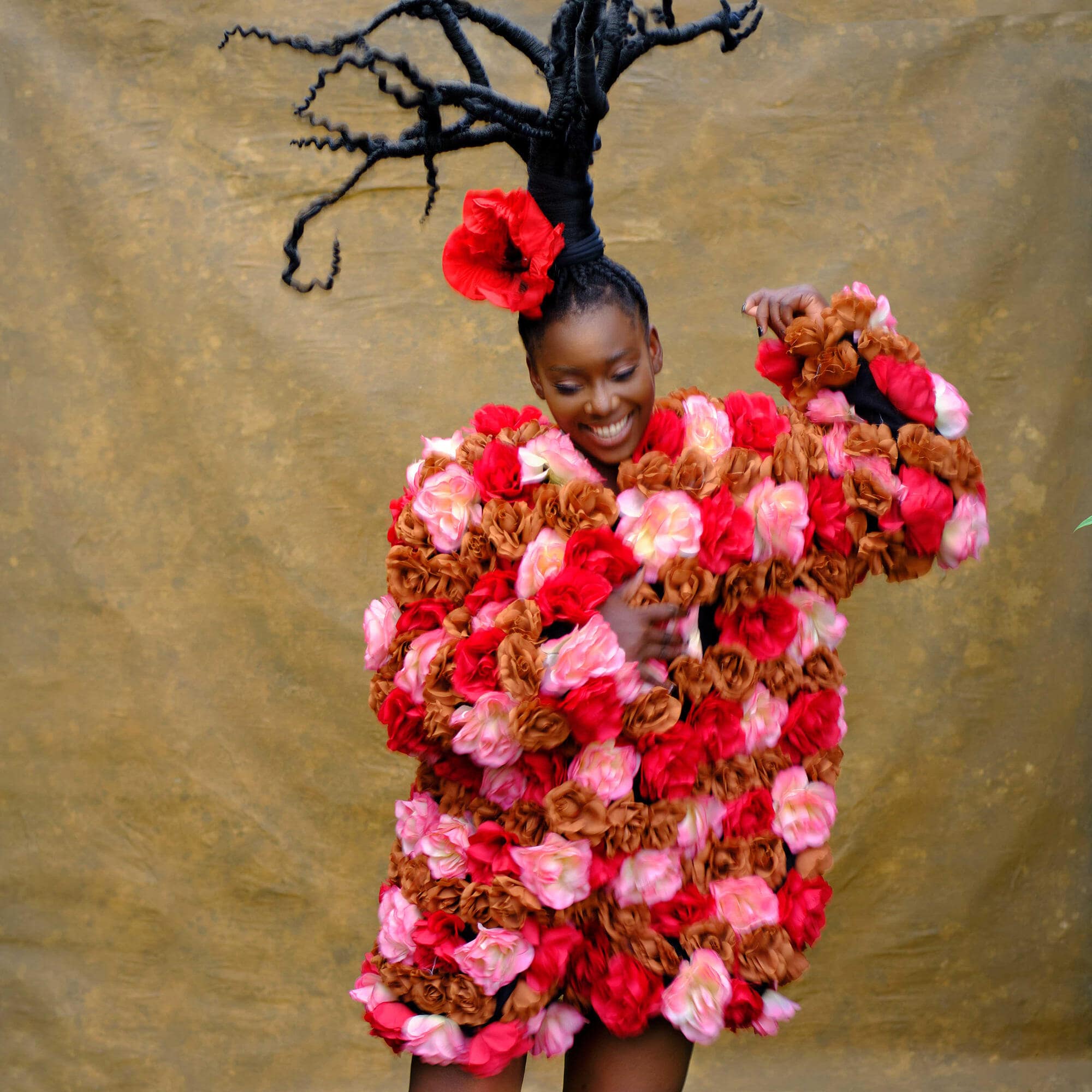 AIN Ama Asantewa Pink Dress