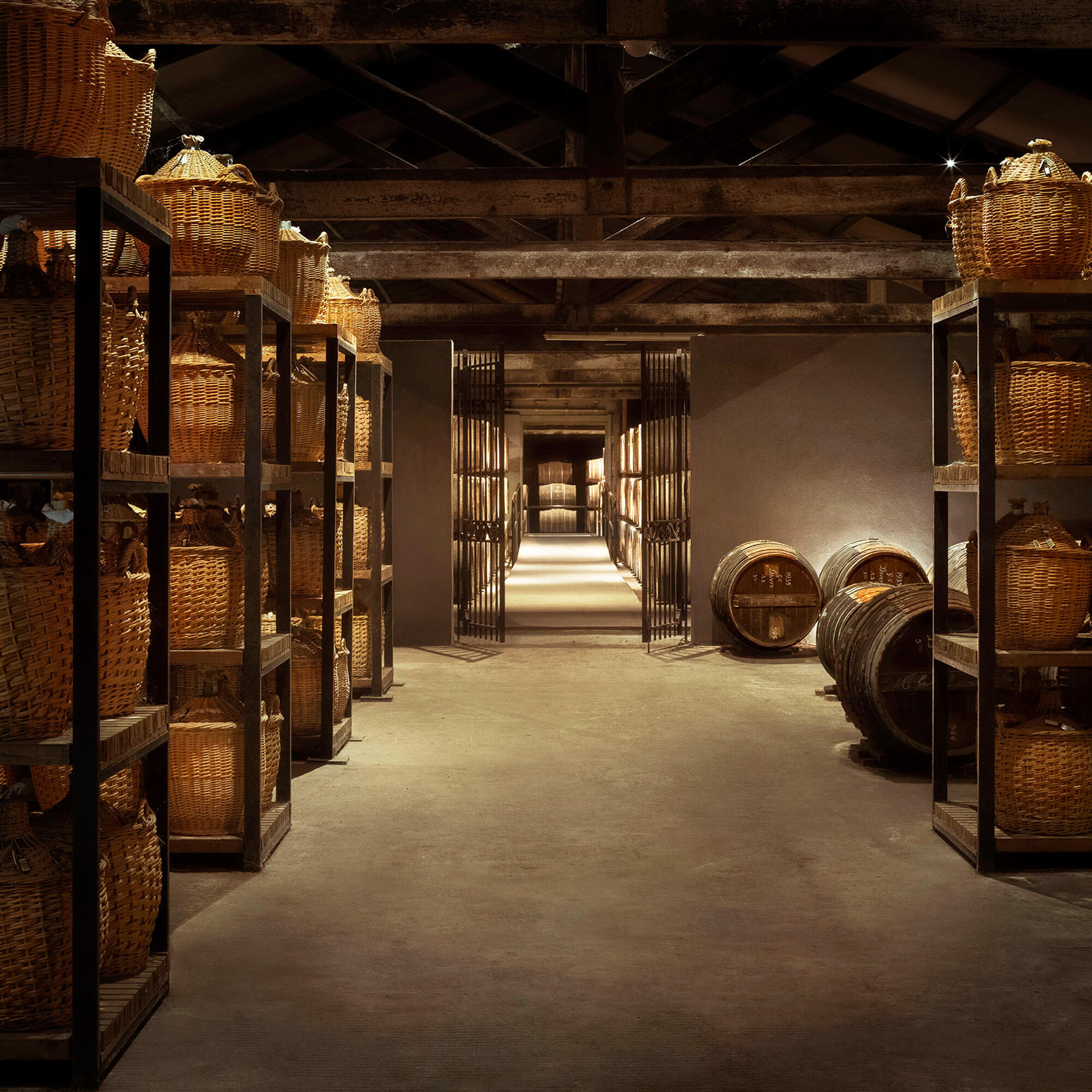 View of Hennessy's historical Paradis Cellar